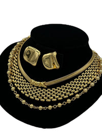 Layering Gold Chain Vintage Jewelry Curated Collection - 24 Wishes Vintage Jewelry