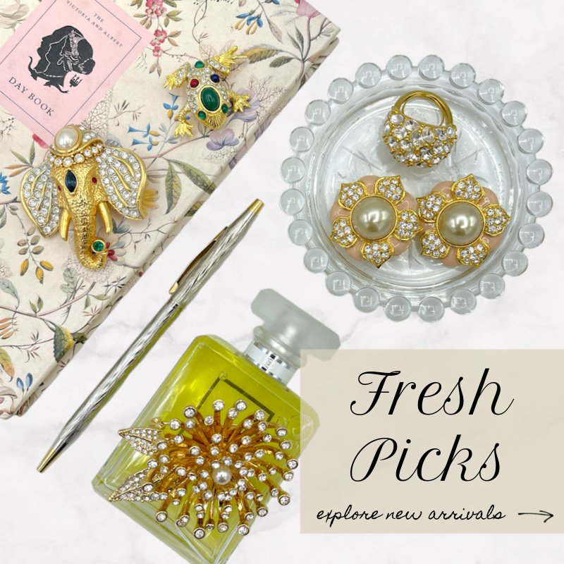 Image shows 24 Wishes Vintage Jewelry: quality, timeless pieces for your signature style.