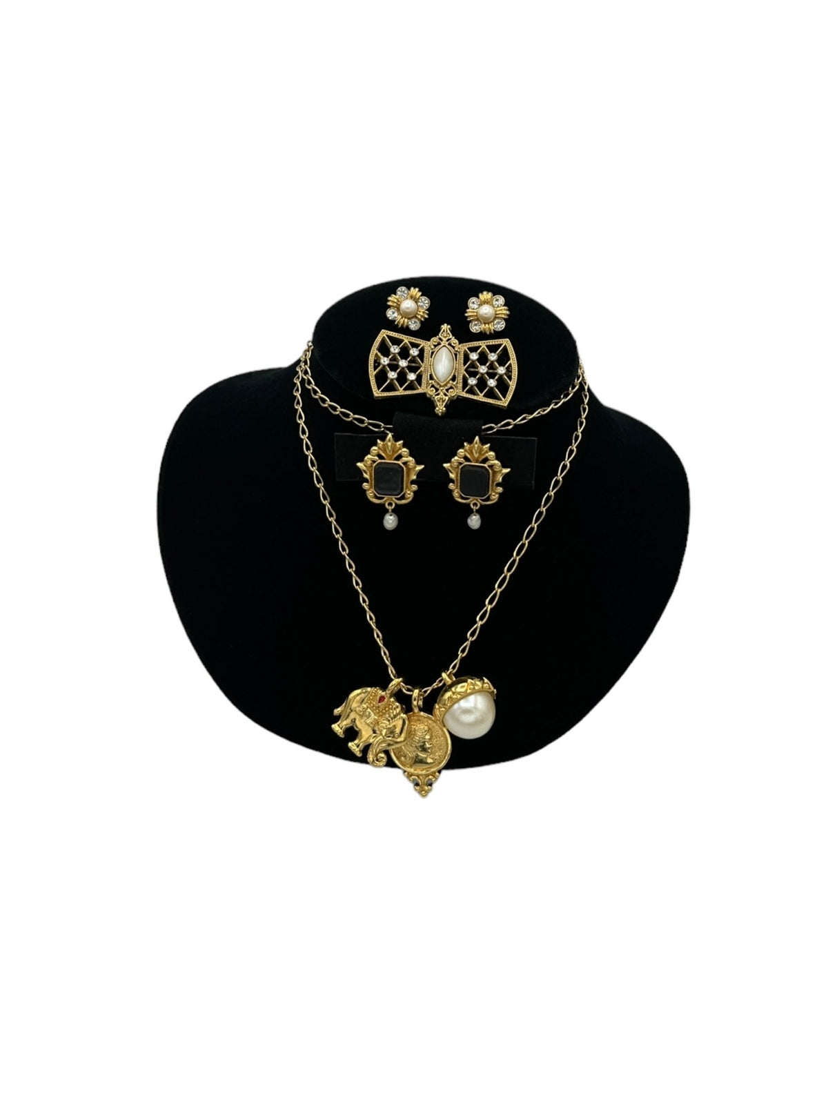 Victorian Revival Charm Vintage Jewelry Curated Collection - 24 Wishes Vintage Jewelry