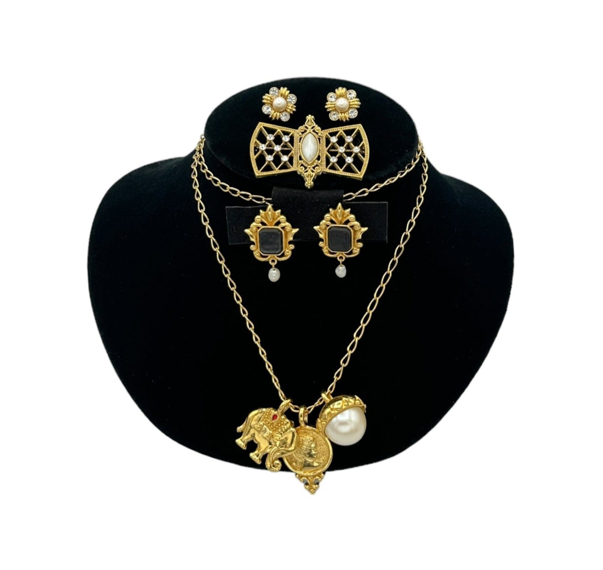 Victorian Revival Charm Vintage Jewelry Curated Collection - 24 Wishes Vintage Jewelry