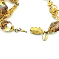 Vintage Vendome Gold Victorian Revival Pearl Necklace - 24 Wishes Vintage Jewelry