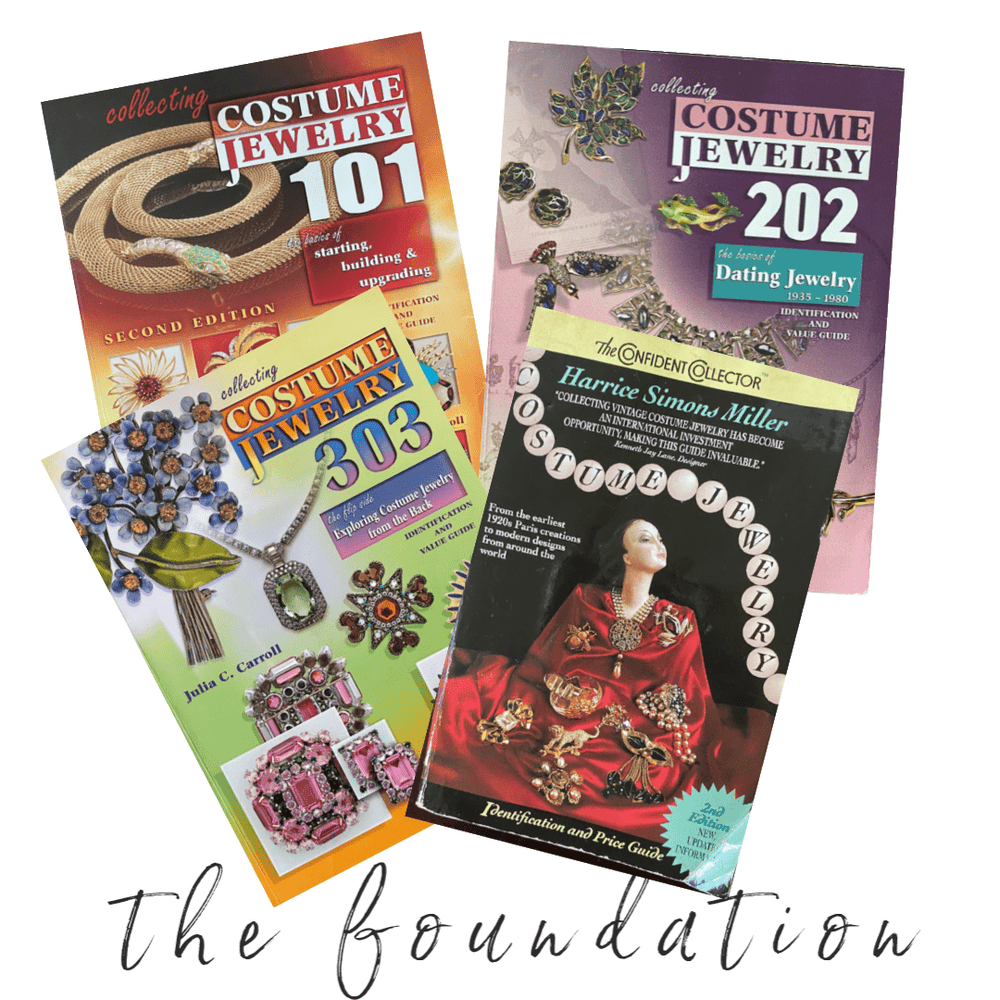 洋書 Costume Jewelry The Fun of Collecting Ten Books for Lovers of Vintage Costume Jewelry – 24 Wishes
