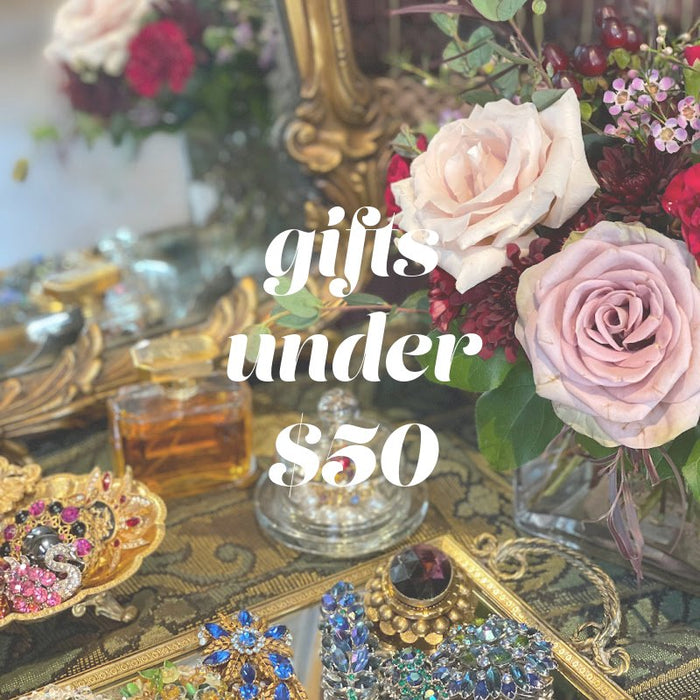 Vintage Jewelry Gifts under 50 Dollars - 24 Wishes Vintage Jewelry 