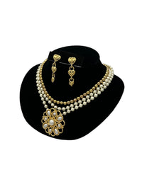 Pearl & Gold Ball Chain Vintage Jewelry Curated Collection