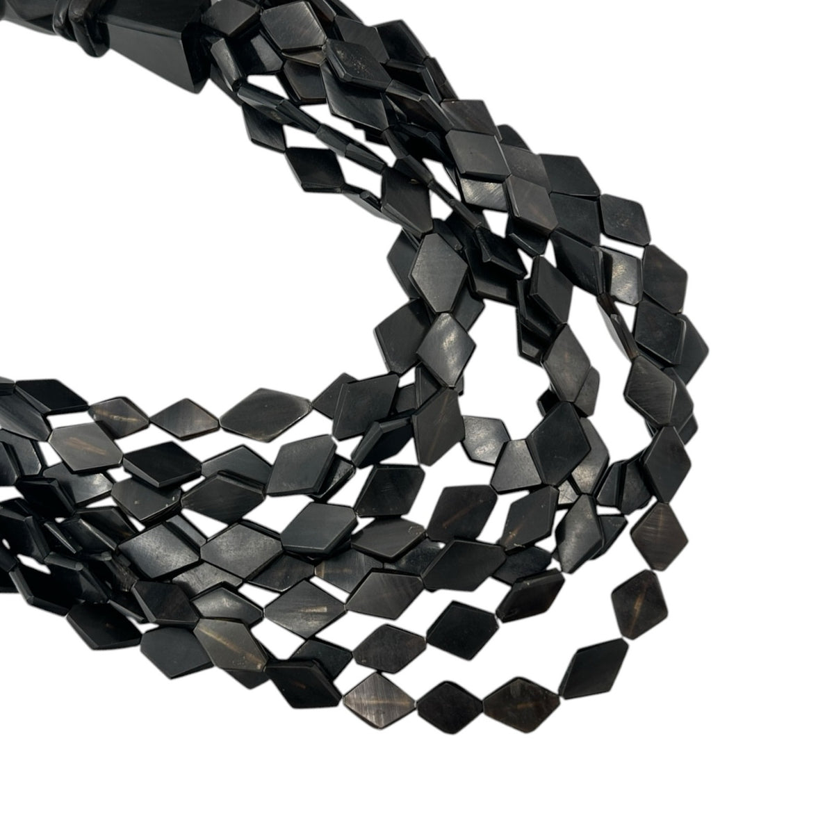 Monies Gerda Lynggaard Vintage Horn Multi Strand Necklace