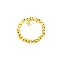 Bracelets12K Gold Filled Curb Chain Link Layering Bracelet