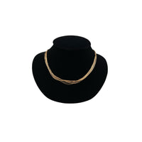 Necklaces & Pendants12K Gold Filled Heishi Tube Bead 10 Strand Necklace Southwestern Style