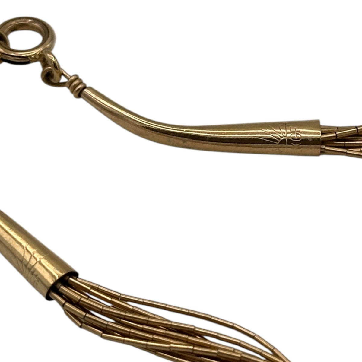 Necklaces & Pendants12K Gold Filled Heishi Tube Bead 10 Strand Necklace Southwestern Style