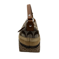 Coach SoHo Y2K Brown Jacquard Mini Handbag