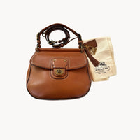 Coach Legacy Brown Leather Crossbody Handbag Limited Ed 19132 70th Anniversary