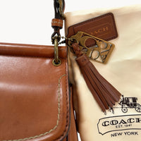 Coach Legacy Brown Leather Crossbody Handbag Limited Ed 19132 70th Anniversary