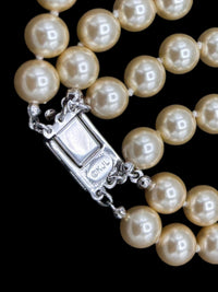 Kenneth Jay Lane Multi-Strand Jacqueline Kennedy Pearl Necklace