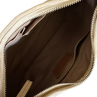 Coach Hampton Optic Signature Logo Stripe Hobo Handbag F13336