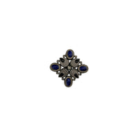 Kenneth Jay Lane Geometric Art Deco Style Vintage Brooch