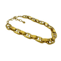 Givenchy Large Chunky Anchor Link Gold Chain Vintage Necklace
