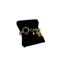 Joan Rivers Vintage Gold Scottie Dog Charm Bracelet