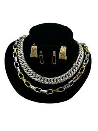 Layering Mix Metals Silver & Gold Vintage Jewelry Curated Collection