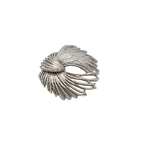 Monet Classic Silver Mirador Firework Brooch