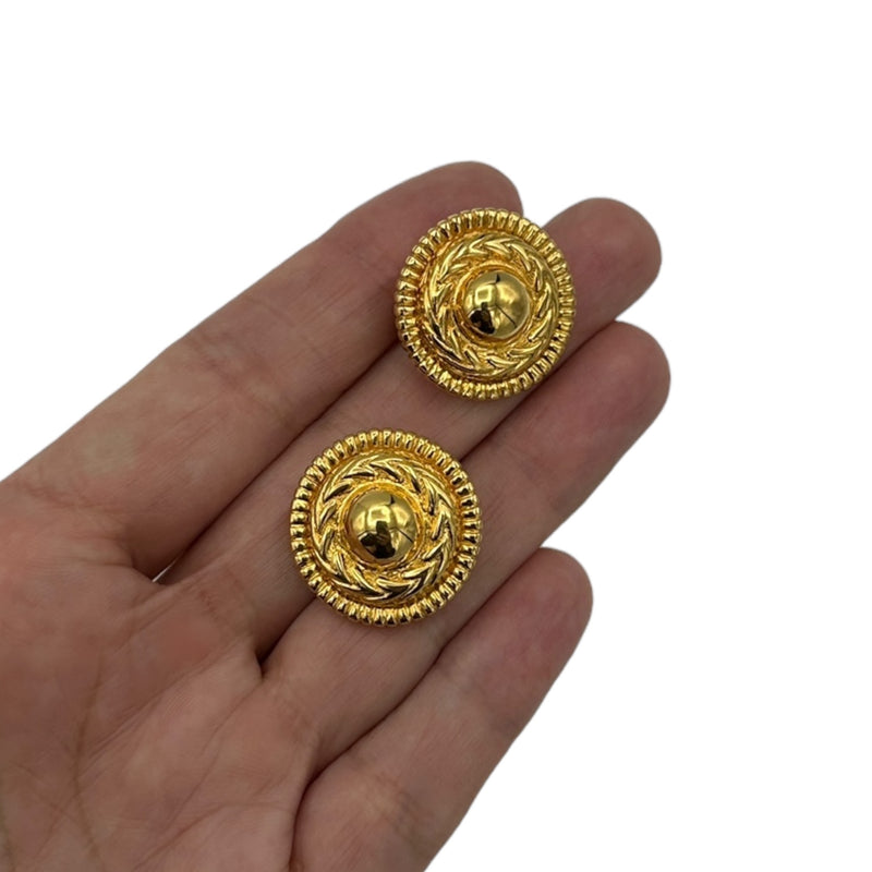 Monet Gold Classic Jewelry Curated Pierced Earrings