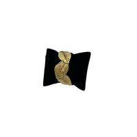 Napier Gold Leaf Cuff Bracelet Vintage Signed