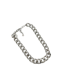 Graziano Heavy Silver Chunky Cuban Link Chain Necklace