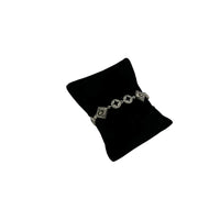 Judith Jack Sterling Silver Marcasite Camphor Glass Bracelet