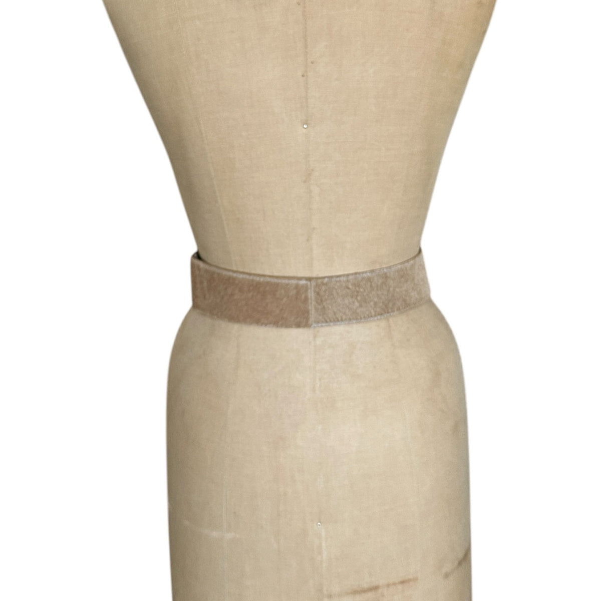 Etcetera Wide Camel Color Leather Oversized Grommet Waist Belt