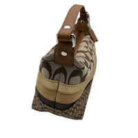 Coach SoHo Y2K Brown Jacquard Mini Handbag