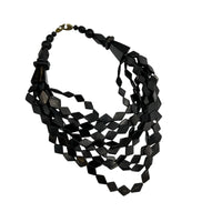 Monies Gerda Lynggaard Vintage Horn Multi Strand Necklace