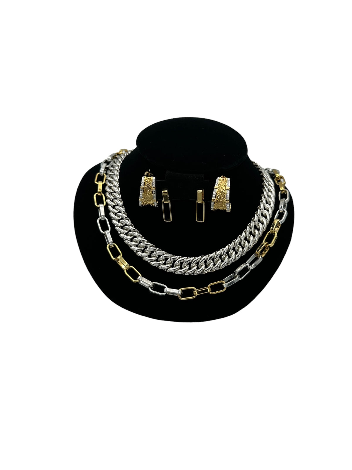 Layering Mix Metals Silver & Gold Vintage Jewelry Curated Collection