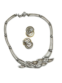 Monet Silver & Gold Vintage Jewelry Curated Collection