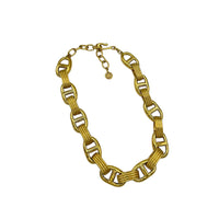 Givenchy Large Chunky Anchor Link Gold Chain Vintage Necklace