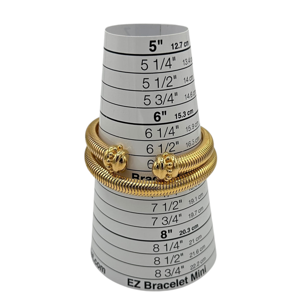 Joan Rivers Gold Tone Snake Coil Wrap Bracelet