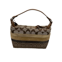 Coach SoHo Y2K Brown Jacquard Mini Handbag