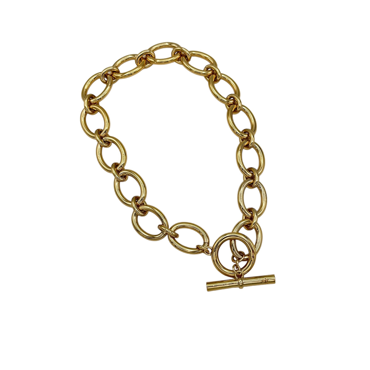 Ralph Lauren RRL Gold Chunky Link Layering Necklace