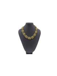 Givenchy Basketweave Link Gold Chain Vintage Necklace
