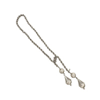 Vintage Monet Bolero 1960s Signed Lariat Layering Necklace