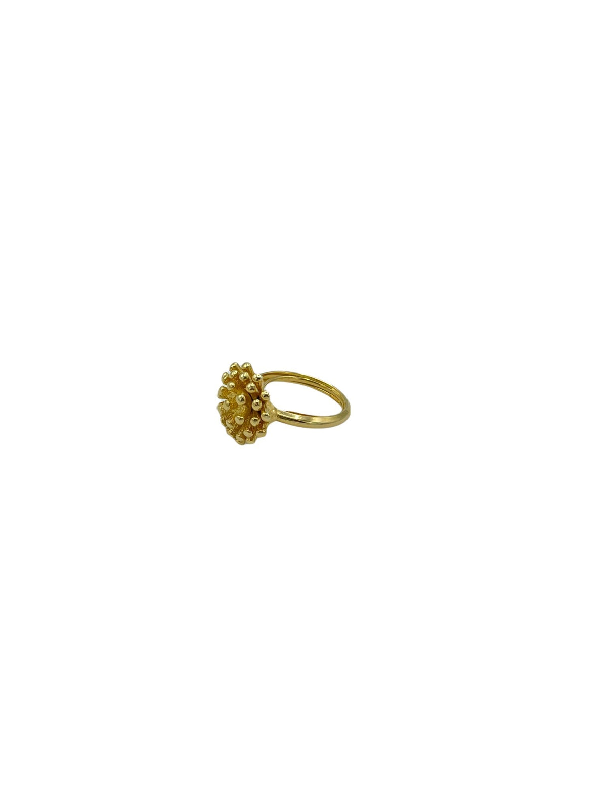 Avon Gold Starburst Vintage Adjustable Cocktail Ring 24 Wishes