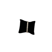 Alumni Stampato Style Sterling Silver XO Link Bracelet