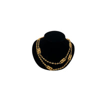 Necklaces & PendantsCamrose & Kross Jacqueline Kennedy JBK Camrose Kross Double Paperclip Station Necklace with Rhinestones