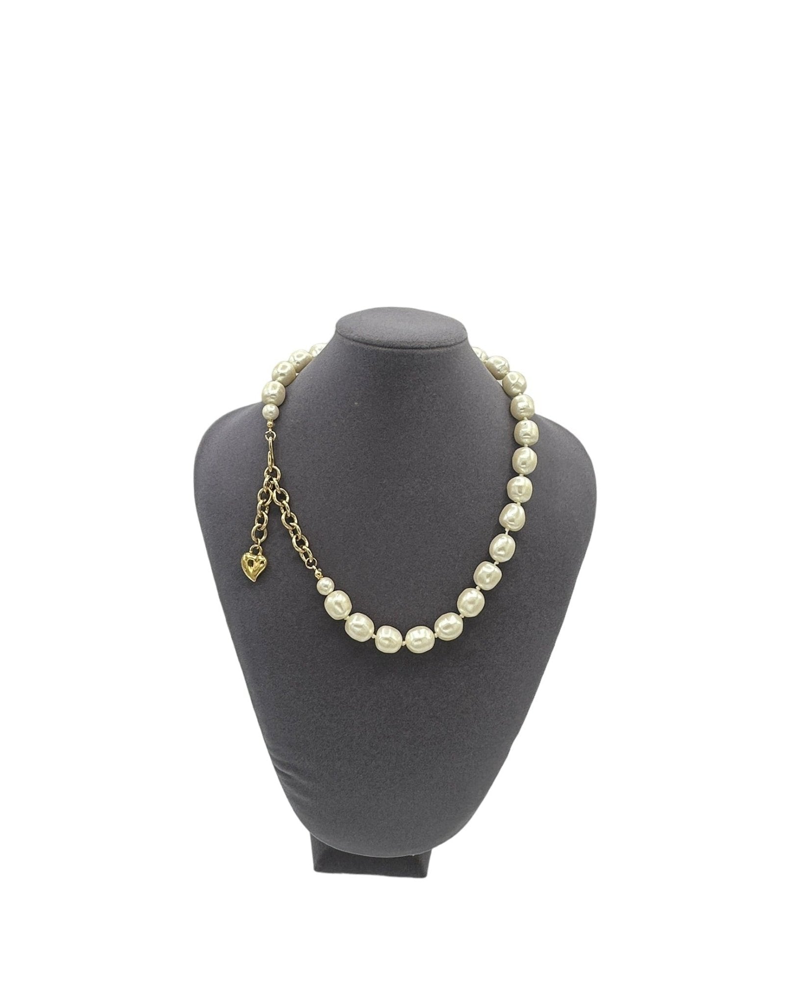 VINTAGE HOLLYWOOD★Baroque Pearl Layered Necklace Layered Pearl Necklace Set | Sterling Silver Necklace With