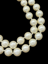 Carolee Classic Double Strand Pearl Vintage Necklace - 24 Wishes Vintage Jewelry