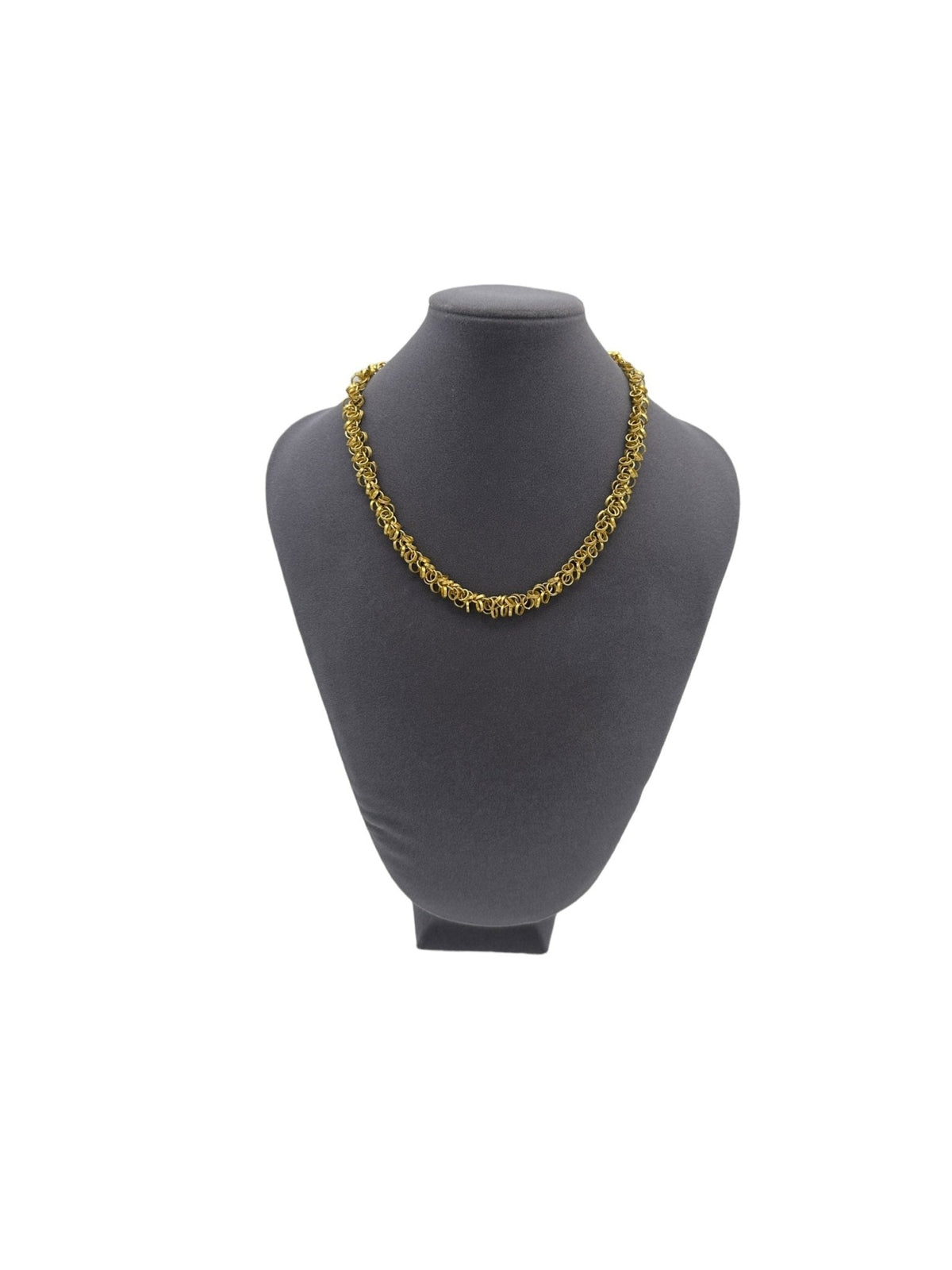 Matt Gold Chain Carolee Vintage Jewelry Classic Matt Gold Chain Layered Vintage ...