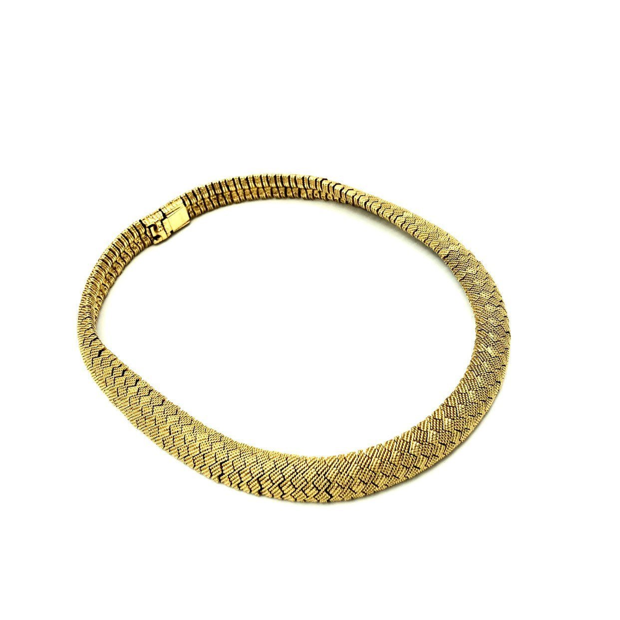 ◆VINTAGE HOLLYWOOD◆ Diagonal Snake Chain Necklace VH24NNNE ◇VINTAGE HOLLYWOOD◇ Diagonal Snake Chain Necklace VH24NNNE