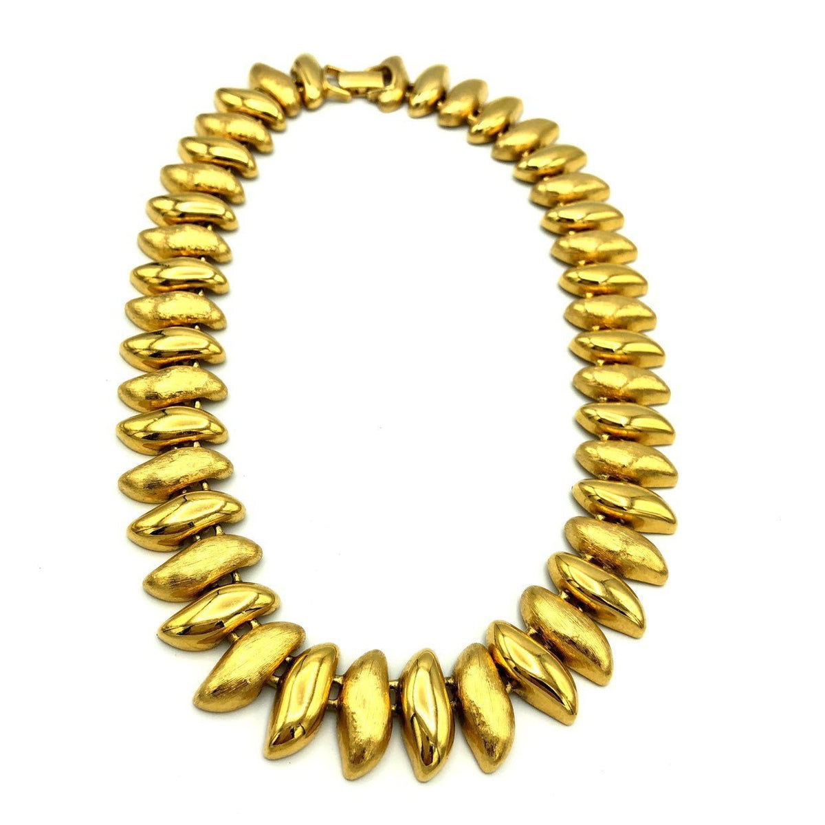 Classic Gold Vintage Napier Chunky Layering Necklace - 24 Wishes Vintage Jewelry