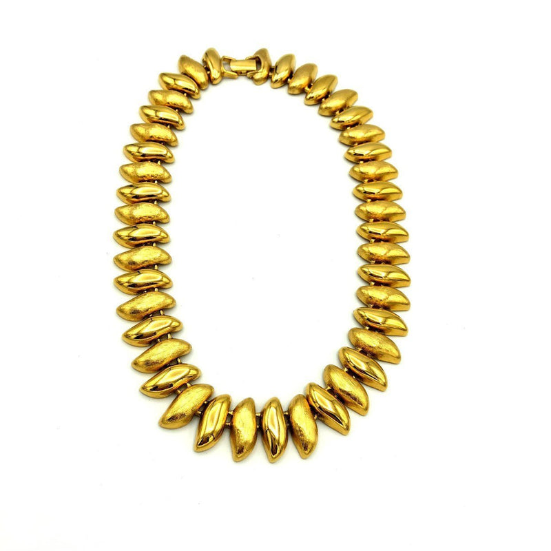 Classic Gold Vintage Napier Chunky Layering Necklace - 24 Wishes Vintage Jewelry