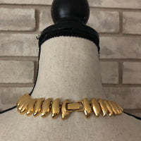 Classic Gold Vintage Napier Chunky Layering Necklace - 24 Wishes Vintage Jewelry