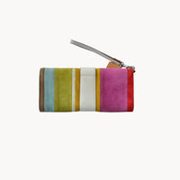 Coach 6744 Soho Multicolor Striped Suede Wristlet Clutch Vintage Y2K Handbag Accessories 24 Wishes Vintage Jewelry