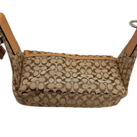 Coach Bon Voyage Signature Y2K Canvas Leather Trim Belt Bag