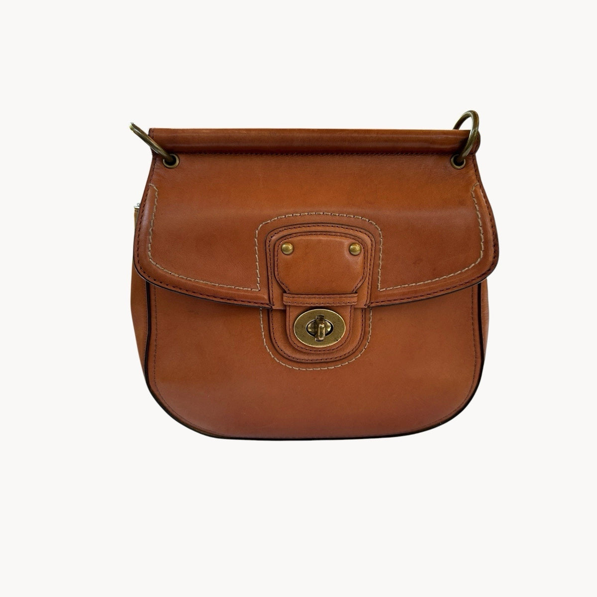 Coach Legacy Brown Leather Crossbody Handbag Limited Ed 19132 70th Anniversary